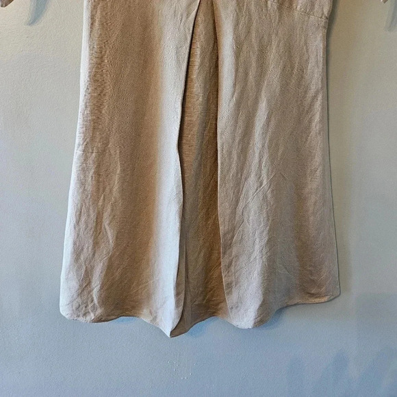 Sugarlips Women’s Casual Short Sleeve Mini Cream Dress Size Medium. - Picture 5 of 12